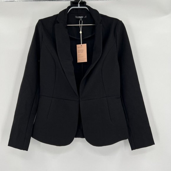 Quince Jackets & Blazers - Quince Women's Ultra-Stretch Ponte Blazer sz L NWT Long Sleeve Career Business